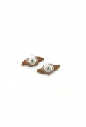 Rainbow Butterfly Studs
